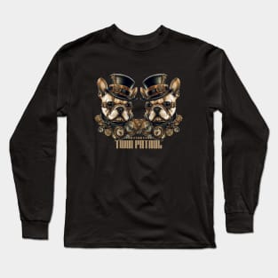 Twin Patrol Sheriff Bulldogs Long Sleeve T-Shirt